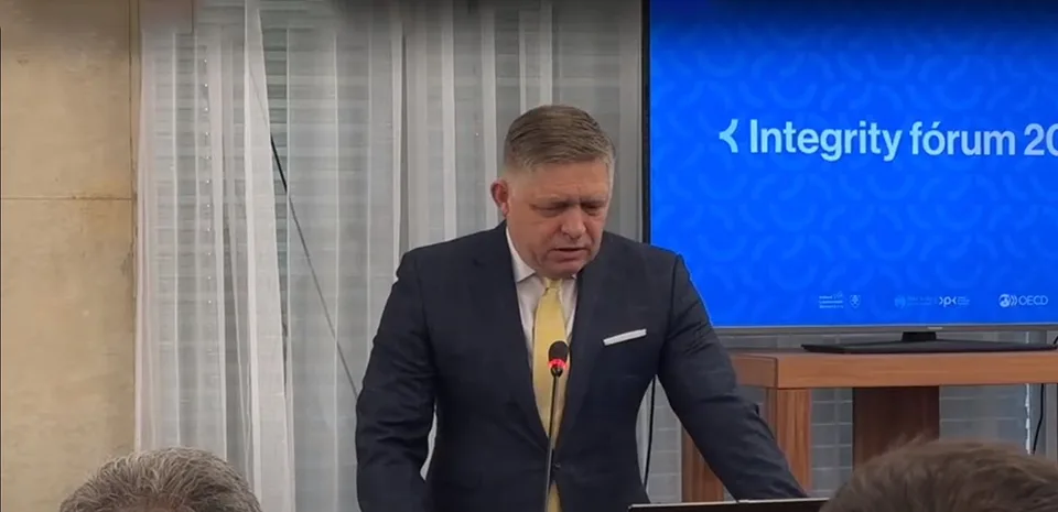 Read more about the article Premiér dnes otvoril Integrity fórum: Fico hovoril o slovenskom extrémnom stave boja proti korupcii