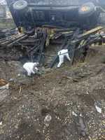 Miesto dopadu ukrajinskej rakety v Poľsku