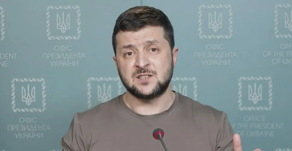 Read more about the article Zelenskyj po 4 mesiacoch invázie: Stali sme sa krajinou v zákopoch a úkrytoch
