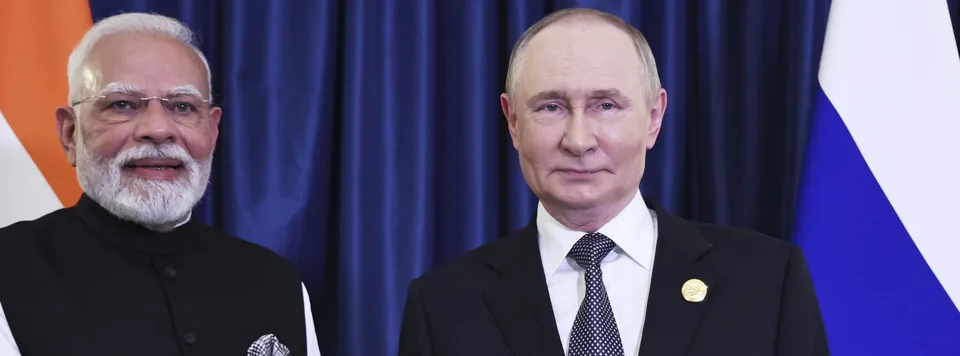 Read more about the article India je kľúčovým partnerom Ruska: Putin označil Módího za „drahého priateľa“