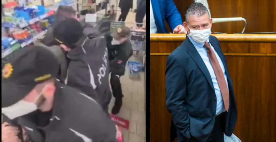 Read more about the article VIDEO Mikulec o zásahu polície v supermarkete: Budem trvať na postihovaní takýchto ľudí!