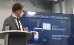 Igor Matovič (OĽANO) počas tlačovky.
