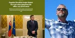 Na kombosnímke zľava článok o Ficovi, vedľa jeho autor Tim Gosling.