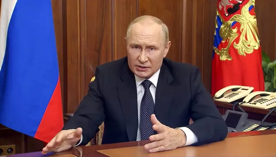 Read more about the article Putin o zničení Kachovskej priehrady: Je to barbarský čin! Môže za to Kyjev!
