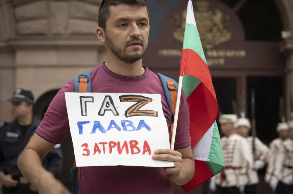 Read more about the article Bulhari protestovali proti plynu z Ruska! Aj keď im ho Gazprom už vypol