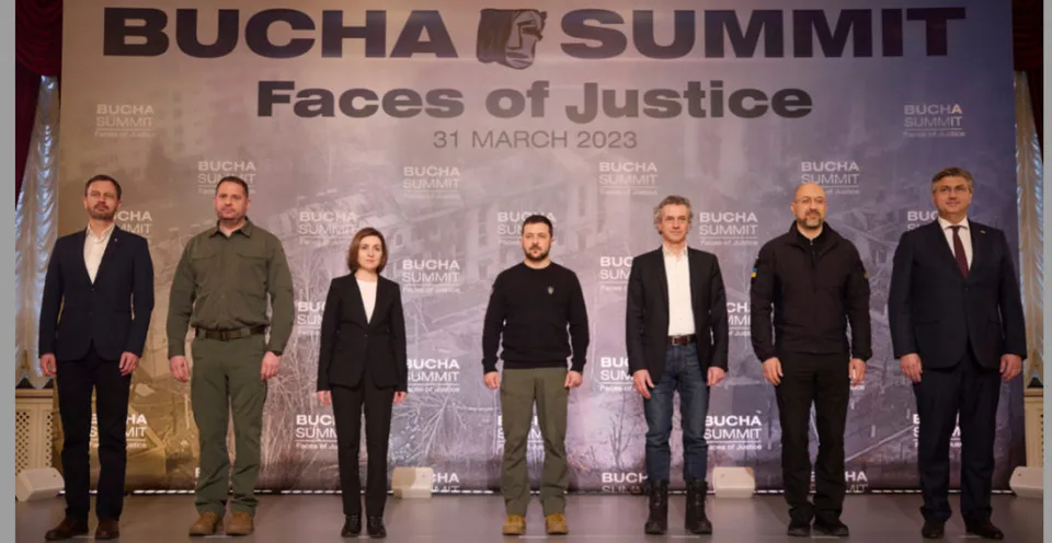 Read more about the article FOTO Zelenskyj obvinil Rusko: TOTO pácha ich armáda všade, kam príde!