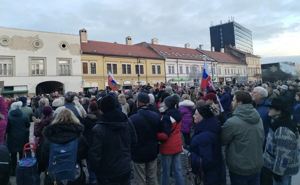 Read more about the article Veľký protest proti progresivizmu! V Nitre sa koná ďalší zo série mítingov