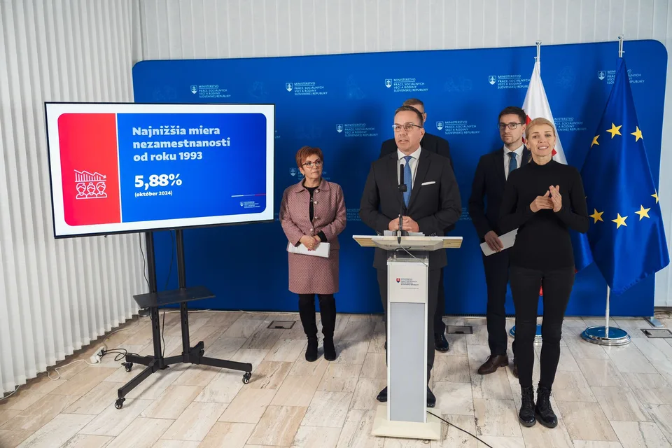 Read more about the article Rekordná  nízka nezamestnanosť na Slovensku: Ministerstvo odhaľuje tajomstvo úspechu