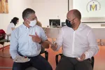 Minister obrany Jaroslav Naď a minister vnútra Roman Mikulec.