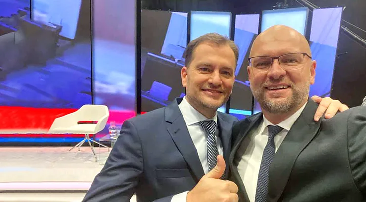 Igor Matovič a Richard Sulík,