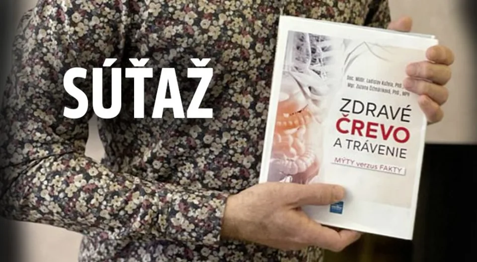 Read more about the article Vyhrajte novú knihu Ladislava Kuželu a Zuzany Čižmárikovej o mýtoch a faktoch – Zdravé črevo a trávenie