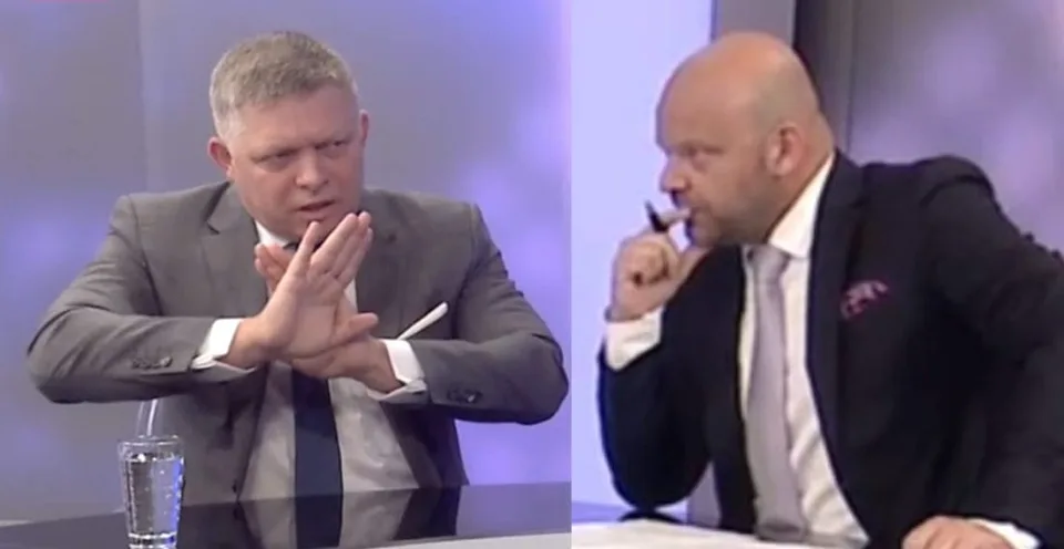 Read more about the article Fico moderátorovi Dírerovi: Prieskumy sú ako ženské plavky! Zakrývajú, čo by sme najradšej videli
