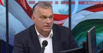 Viktor Orbán v štúdiu verejnoprávneho rozhlase Kossuth Rádió.