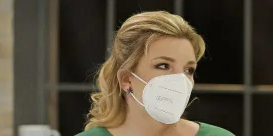 Komička Simona v štúdiu RTVS.