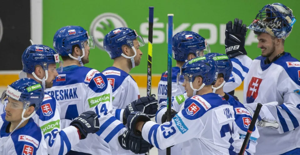 Read more about the article Triumf našich hokejistov: Nemci padli v Drážďanoch so Slovákmi, diváci videli štyri góly