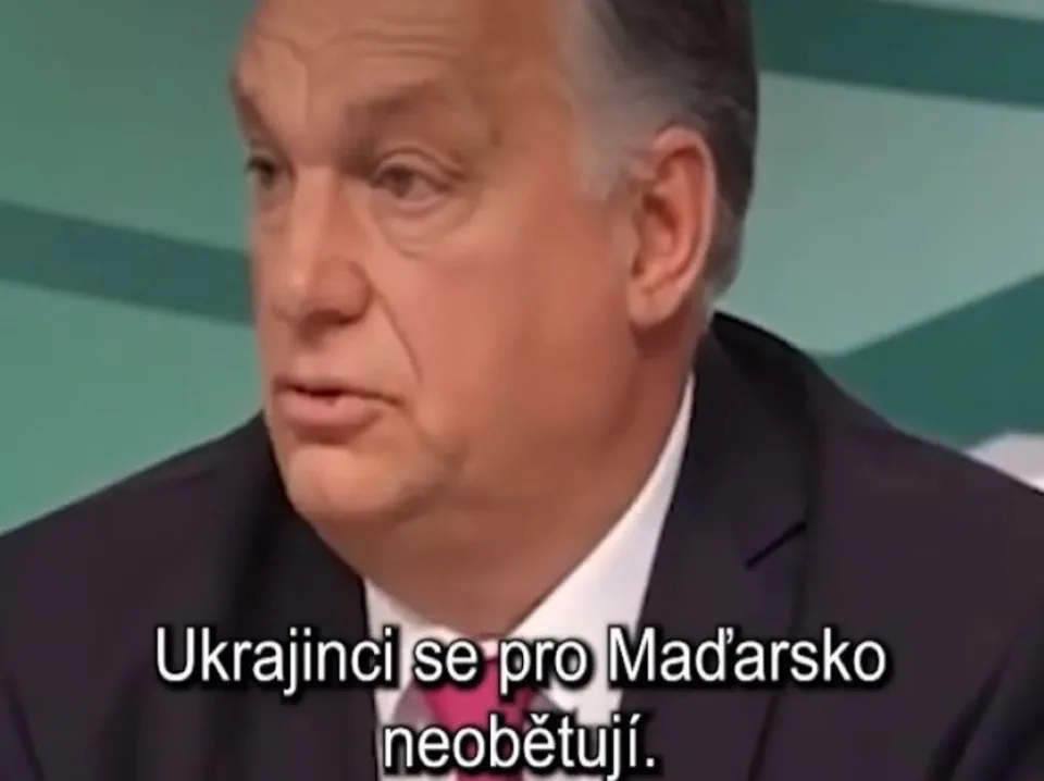 Read more about the article VIDEO Viktor Orbán jasne: Ukrajina nás nebráni a Ukrajinci sa pre Maďarsko neobetujú!