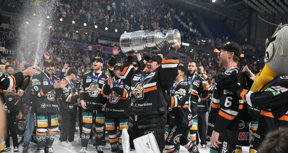 Read more about the article Králi sú späť: Košice opäť vládnu hokejovej extralige