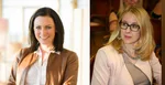 Na kombosnímke zľava Elisabeth Köstingerová a Margarete Schramböcková.