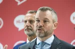Prezident SR Peter Pellegrini, predseda Národnej rady (NR) SR Richard Raši (Hlas-SD),