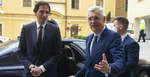 Zľava holandský minister zahraničných vecí Wopke Hoekstra a minister zahraničných vecí a európskych záležitostí SR Ivan Korčok