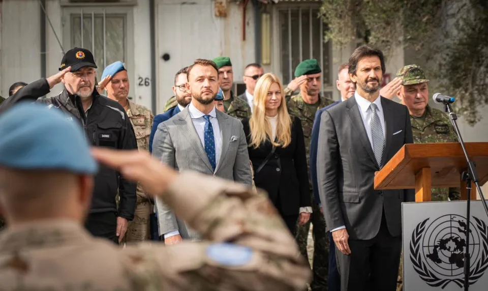 Read more about the article M. Šutaj Eštok navštívil príslušníkov PZ na Mierovej misii na Cypre