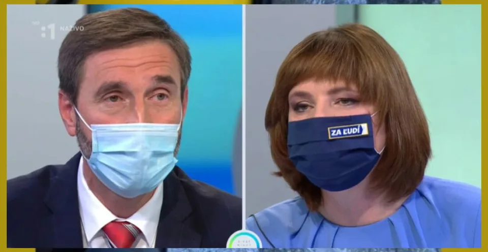 Read more about the article VIDEO Remišová “zamrzla”. Podpredseda Smeru ju doslova zatlačil do kúta: Vidíte ten dvojaký meter?