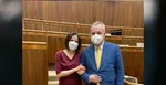 Zľava Mária Kolíková a Ondrej Dostál.