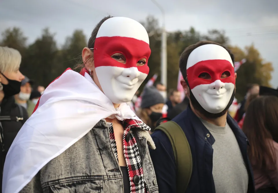 Read more about the article V Bielorusku protestovalo proti Lukašenkovi vyše 100-tisíc ľudí