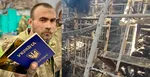 Na kombosnímke bojovník pluku Azov a väznica Olenivka po útoku.