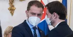 Igor Matovič a Eduard Heger.