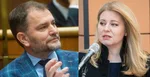 Na kombosnímke zľava Igor Matovič a Zuzana Čaputová