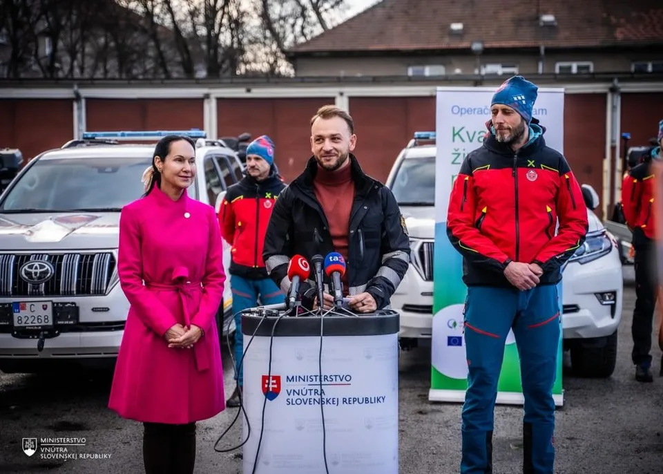 Read more about the article Minister vnútra: Modernizácia technického vybavenia je dôležitá pri záchrane ľudských životov