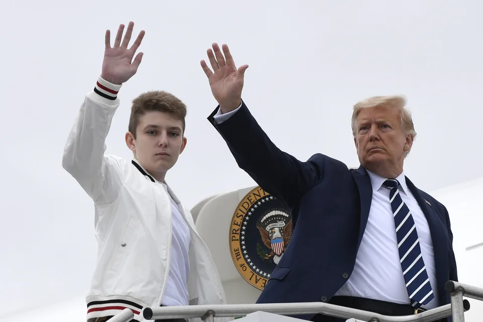 Read more about the article Trumpov syn Barron zdieľal video premiéra Fica a napísal, že „ten chlapík má gule“