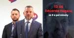 Peter Pellegrini počas tlačovky o klamstvách premiéra Eduarda Hegera.