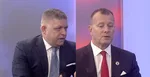 Na kombosnímke zľava Robert Fico a Boris Kollár.