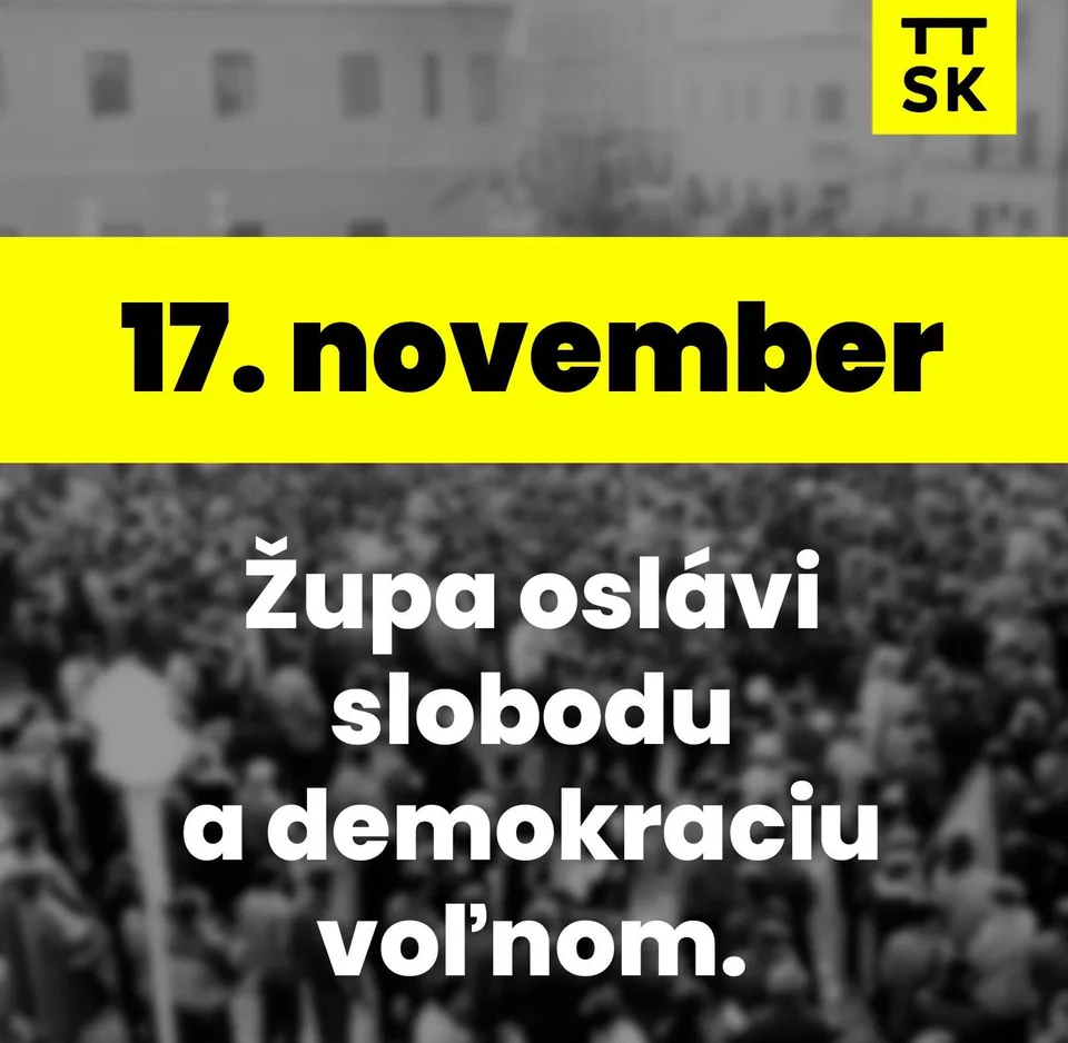 Read more about the article Trnavský kraj si pripomenie hodnoty slobody a odvahy, župný úrad aj organizácie zostanú 17. novembra zatvorené