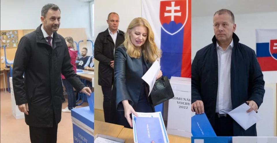 Read more about the article VIDEO Čo vníma Čaputová v okolí? Kollár na voľby pripravoval mamu, Heger vyzval voliť čestných ľudí