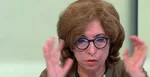 Anna Zemanová na videosnímke v štúdiu RTVS.