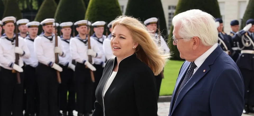 Read more about the article Čaputová sa lúči s nemeckým prezidentom: Treba držať pokope a podporovať sa navzájom