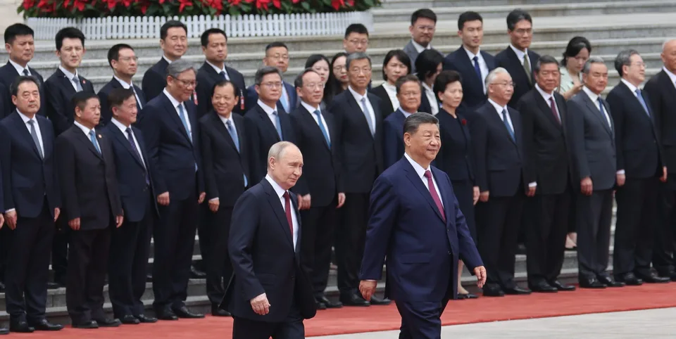 Read more about the article Rusko a Čína vyslali nový signál svetu: Putin počas návštevy Pekingu ocenil partnerstvo s Čínou