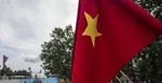Na ilustračnej snímke vietnamská vlajka.