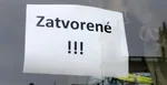 zatvorené obchody