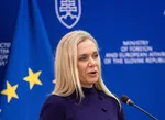 Na snímke podpredsedníčka vlády a ministerka hospodárstva SR Denisa Saková (Hlas-SD)
