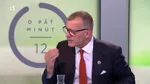 Boris Kollár v štúdiu STVS v relácii O 5 minút 12.