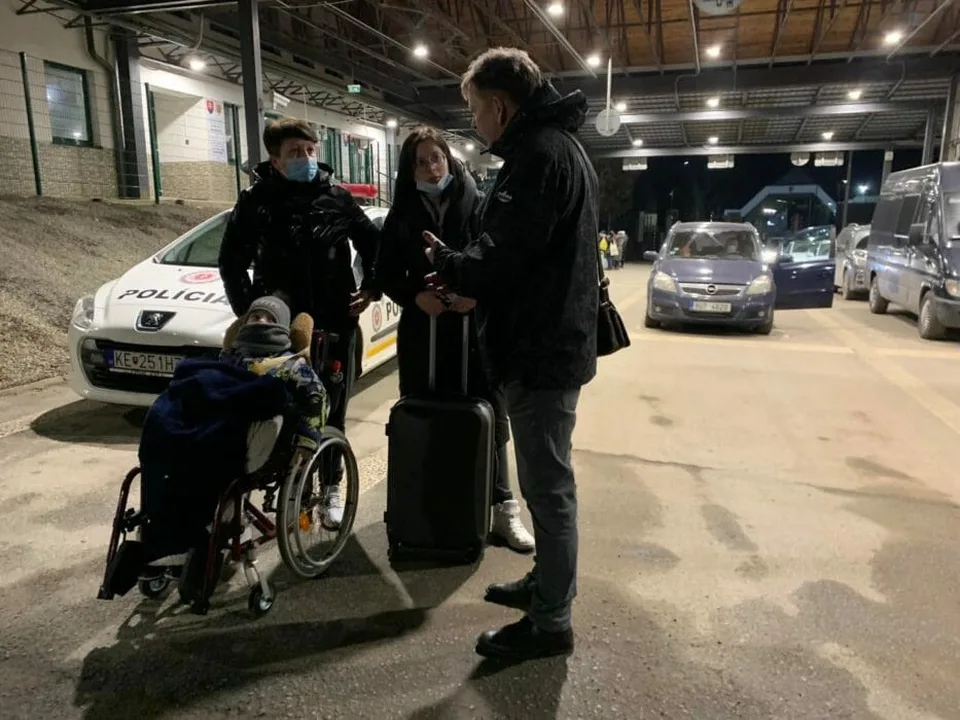 Read more about the article Hraničnými priechodmi prešlo v utorok 3370 ľudí z Ukrajiny