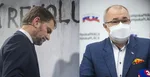 Zľava Igor Matovič a Marián Magoško.
