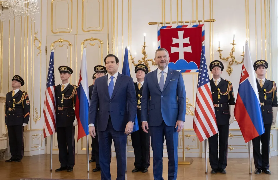 Read more about the article Pellegrini a Rubio diskutovali o otázkach energetiky, obrany, bezpečnosti, ale aj o svetovom dianí