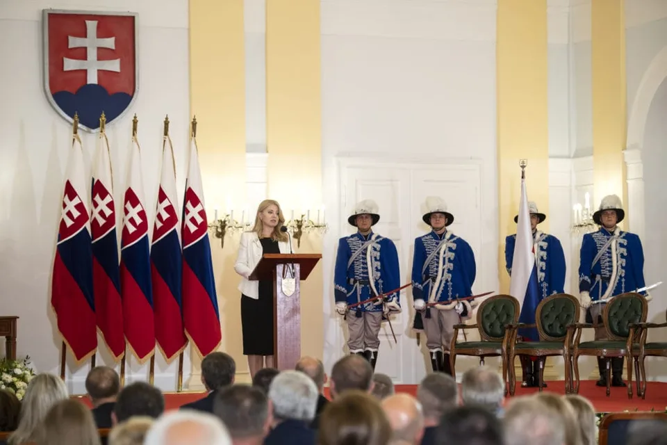 Read more about the article Ak oslavy ústavy nemajú byť len estrádou, treba ju dodržiavať 365 dní v roku. Povedala prezidentka