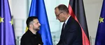 ukrajinský prezident Volodymyr Zelenskyj a nemecký kancelár Friedrich Merz