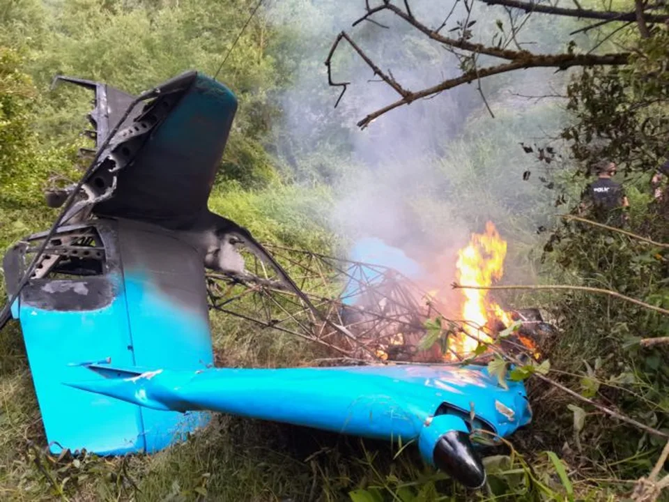 Read more about the article MIMORIADNE Pri Dolnom Hričove spadlo malé lietadlo, pilot neprežil